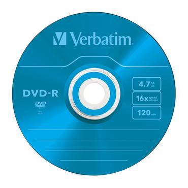 Verbatim Colours - DVD-R x 5 - 4.7 GB - lagringsmedie