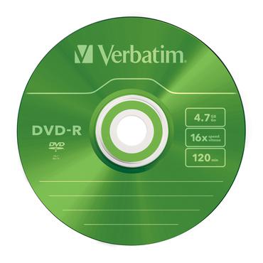 Verbatim Colours - DVD-R x 5 - 4.7 GB - lagringsmedie