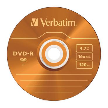 Verbatim Colours - DVD-R x 5 - 4.7 GB - lagringsmedie