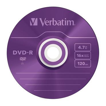 Verbatim Colours - DVD-R x 5 - 4.7 GB - lagringsmedie