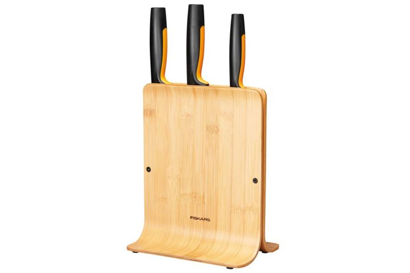 Fiskars Functional Form 3 szt w bloku bambusowym 1057553