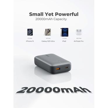 AUKEY PB-Y57 powerbank Lithium 20000 mAh Grå