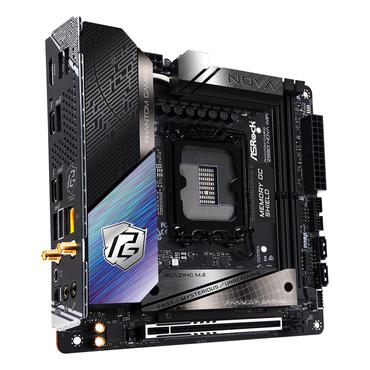 ASRock Phantom Gaming Z890I NOVA WIFI - moderkort - mini ATX - LGA1700-uttag - Z890