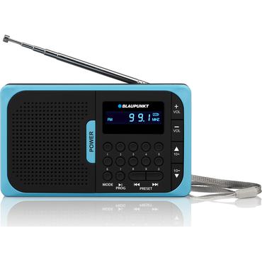Blaupunkt PR5BL radio Analog Sort, Blå