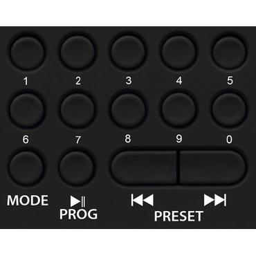 Blaupunkt PR5BL radio Analog Sort, Blå