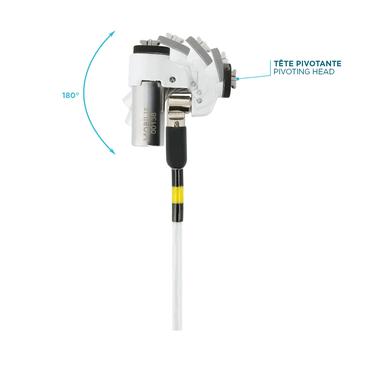 Mobilis Slim Rotating Security Lock Key - l&aring;s f&ouml;r s&auml;kerhetskabel