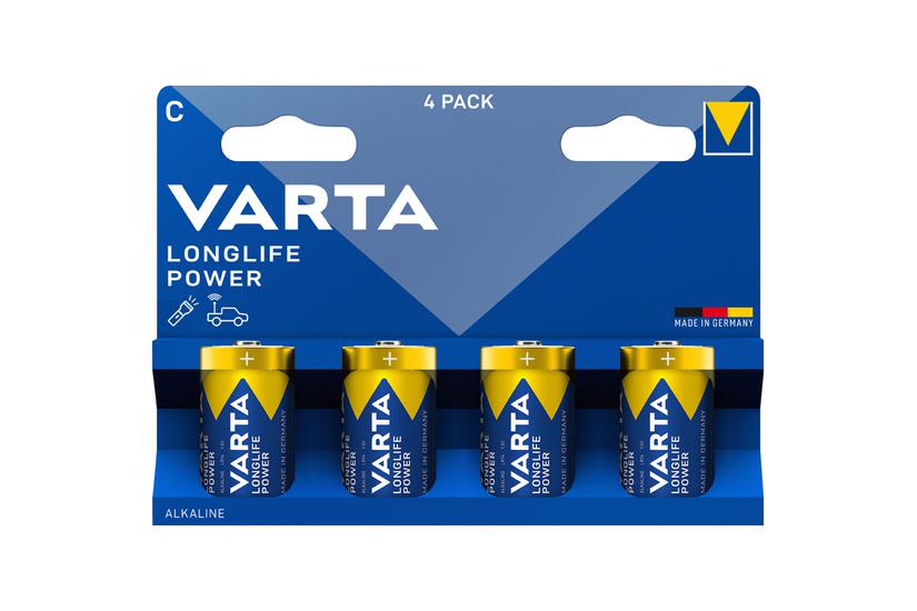 Varta Batteri - 1.5 V - 4 styck - Alkalisk - Standard - 65.8 g