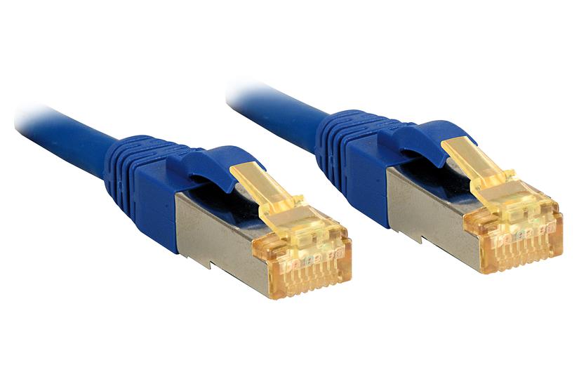 Lindy 47280 netværkskabel Blå 3 m Cat7 S/FTP (S-STP)