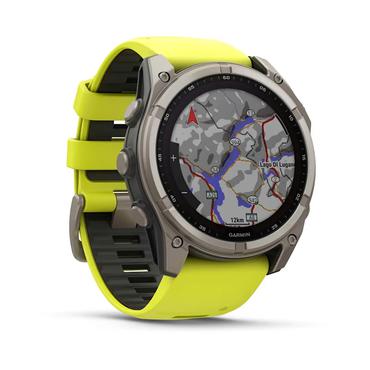 Garmin fenix 8 3.56 cm (1.4 ) 51 mm Digital 280 x 280 pixels Touchscreen Titanium Wi-Fi GPS (satellite)