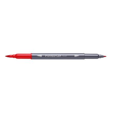 STAEDTLER Marsgraphic Duo - børstepen med dobbeltspids - assorterede vandfarver (pakke med 36)