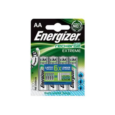 Energizer Recharge Extreme batteri - 4 x AA type