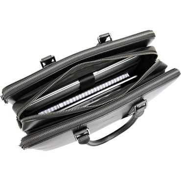 Cirafon SPM-1007R4 taske og etui til laptop 38,1 cm (15") Mappe Sort