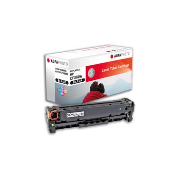 AgfaPhoto - sort - kompatibel - tonerpatron (alternativ til: HP 312A, HP CF380A)