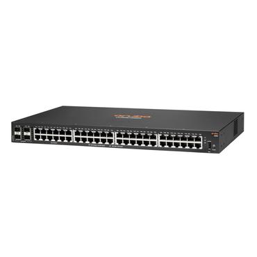 HPE Aruba Networking CX 6100 48G 4SFP+ Switch Administreret L3 Gigabit Ethernet (10/100/1000) 1U Sort