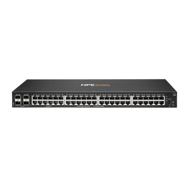 HPE Aruba Networking CX 6100 48G 4SFP+ Switch Administreret L3 Gigabit Ethernet (10/100/1000) 1U Sort