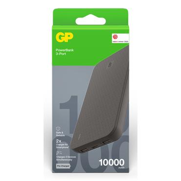 GP Batteries 405212 Lithium polymer (LiPo) 10000 mAh Sort