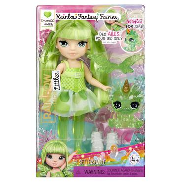 Rainbow High Littles Rainbow Fantasy Fairies Doll- Emerald (Green)