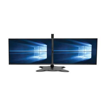 Eaton Tripp Lite Series Dual-Monitor TV Desktop Display Mount Stand Full Motion 13"- 27" Flat Screen Displays stativ - fuld bevægelse - for 2 LCD displays - sort