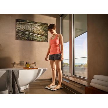 Soehnle Shape Sense Connect 100 Rektandel S&oslash;lv Elektronisk personlig v&aelig;gt