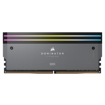 CORSAIR Dominator Titanium RGB - 96GB:2x48GB - DDR5 RAM - 3000MHz - DIMM 288-pin - CL30