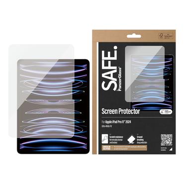 PanzerGlass SAFE. by &reg; Sk&aelig;rmbeskyttelse iPad Pro 11'' (2024-2025) | Ultra-Wide Fit