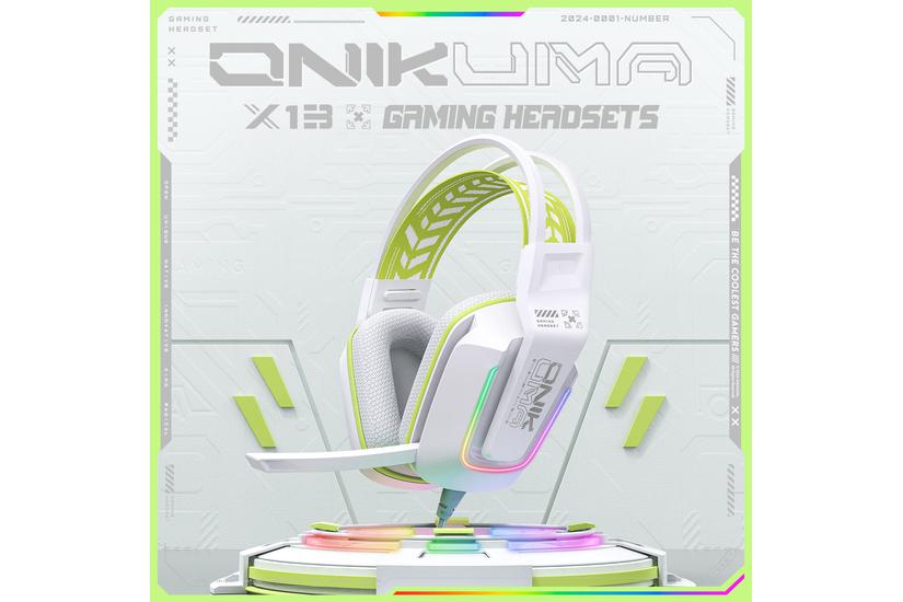 Onikuma - Hvid - 50 mm