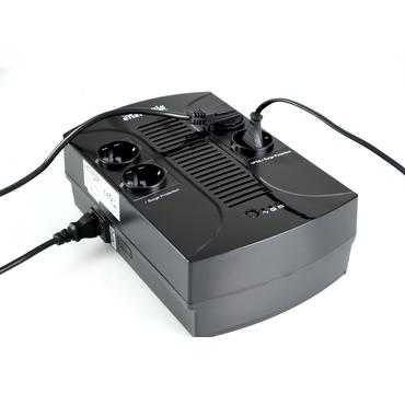EnerGenie EG-UPS-001 UPS-enhed Interaktivt indgangsstik 0,65 kVA 390 W 4 AC stikkontakt(er)
