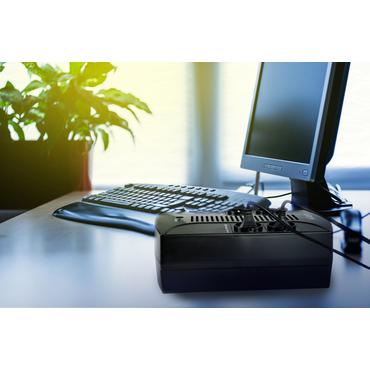 EnerGenie EG-UPS-001 UPS-enhed Interaktivt indgangsstik 0,65 kVA 390 W 4 AC stikkontakt(er)