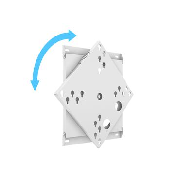 Multibrackets M VESA Wallmount Flip monteringssats - för LCD-display - vit