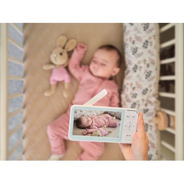 ETA ETA530690000 MIMI Baby monitor, Flexible camera, White/Green