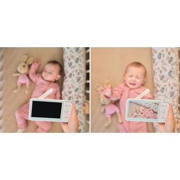 ETA ETA530690000 MIMI Baby monitor, Flexible camera, White/Green