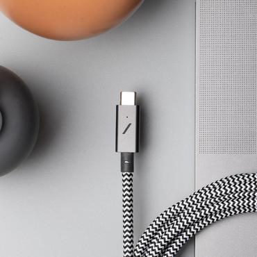 Native Union Belt Cable Pro (USB-C to USB-C) USB-kabel USB 2.0 2,4 m USB C Gr&oslash;n