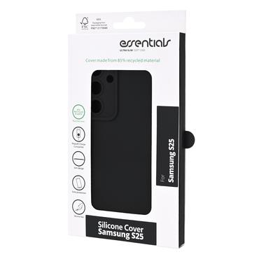 Essentials 3052410 mobiltelefon etui 15,8 cm (6.2") Cover Sort