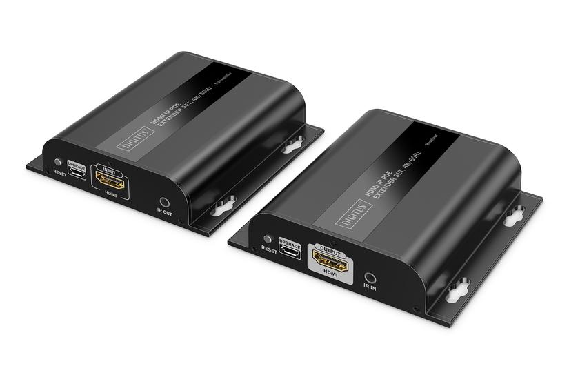 Digitus DS-55353 AV forl&aelig;nger AV sender & modtager Sort