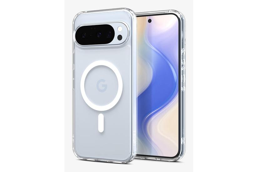 Spigen ACS09702 mobiltelefon etui 16 cm (6.3") Cover Transparent, Hvid