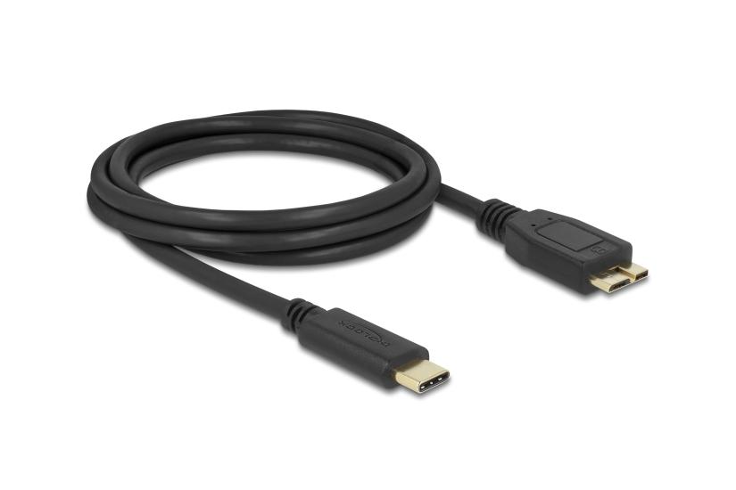 Delock - USB typ C-kabel - 24 pin USB-C till Micro-USB Type B - 2 m