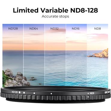 K&F Concept Nano-X Kamerafilter med variabel neutral tæthed 37 mm