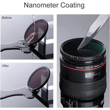 K&F Concept Nano-X Kamerafilter med variabel neutral tæthed 37 mm