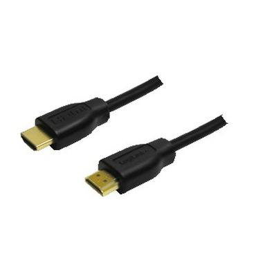 LogiLink High Speed with Ethernet - HDMI-kabel med Ethernet - 1 m