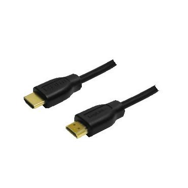 LogiLink High Speed with Ethernet - HDMI-kabel med Ethernet - 1 m