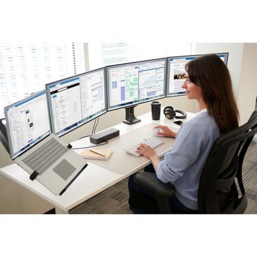 Kensington SmartFit One-Touch Height Adjustable Dual Monitor Arm monteringssats - justerbar arm - f&ouml;r 2 monitorer