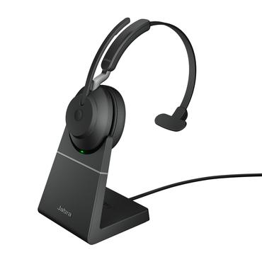 Jabra Evolve2 65 UC Mono - headset - med laddningsst&auml;ll