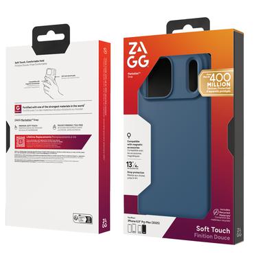 ZAGG Manhattan Snap mobiltelefon etui 17,5 cm (6.9") Cover Blå