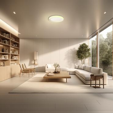 Aqara Ceiling Light T1M | Inteligentna lampa sufitowa | oprawa sufitowa, RGBIC, Zigbee, Matter