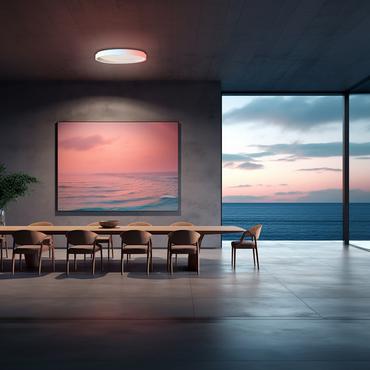 Aqara Ceiling Light T1M | Inteligentna lampa sufitowa | oprawa sufitowa, RGBIC, Zigbee, Matter