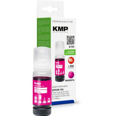KMP E193 - magenta - kompatibel - bl&auml;cktank (alternativ f&ouml;r: Epson 104)