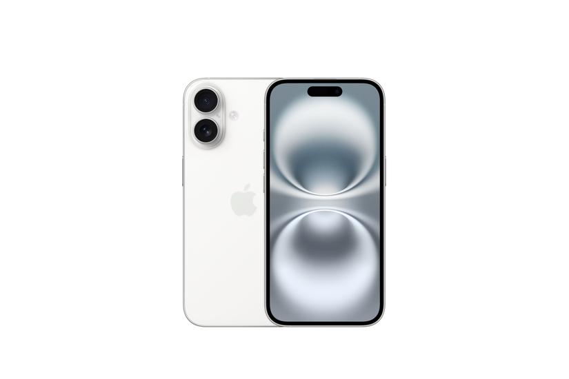 Apple iPhone 16 - vit - 5G smartphone - 128 GB - GSM