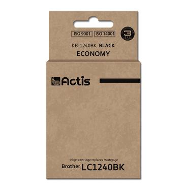Actis KB-1240Bk Bl&aelig;k (erstatning for Brother LC1240BK/LC1220BK; Standard; 19 ml; sort)