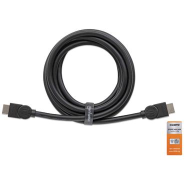 Manhattan 355353 HDMI-kabel 3 m HDMI Type A (Standard) Sort