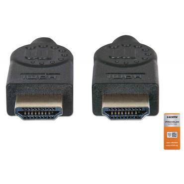 Manhattan 355353 HDMI-kabel 3 m HDMI Type A (Standard) Sort